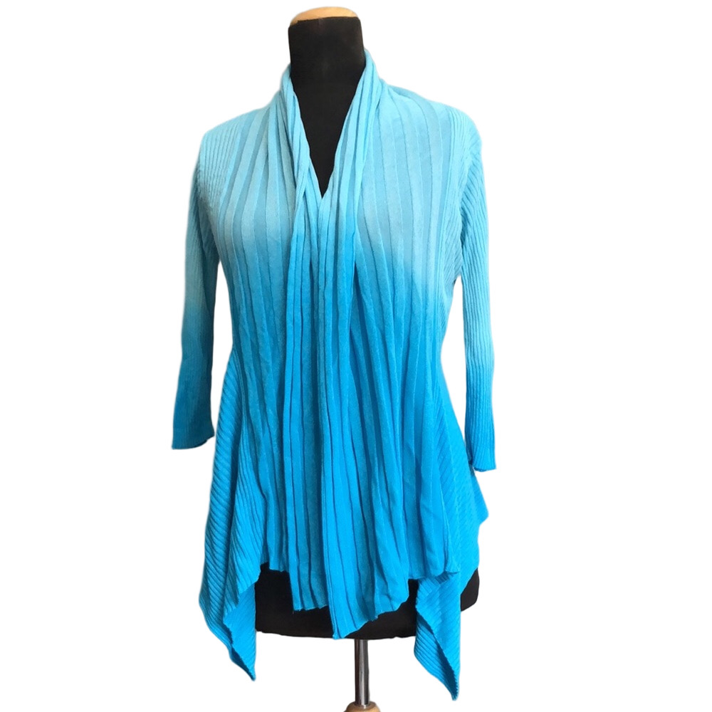 Blue Ombré Cardigan